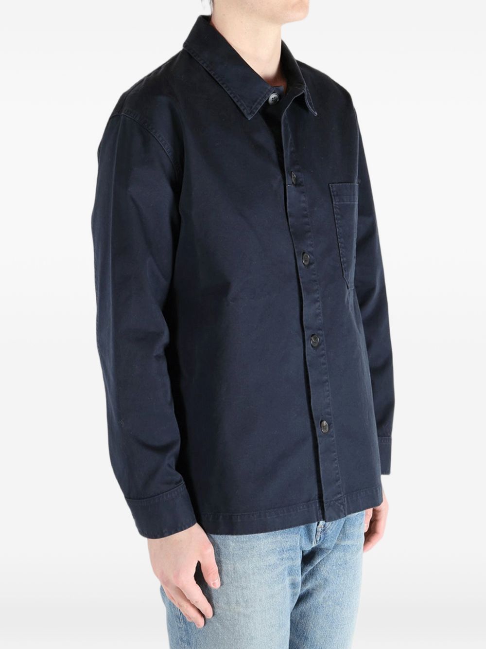 Saint Laurent Men's Cotton Overshirt