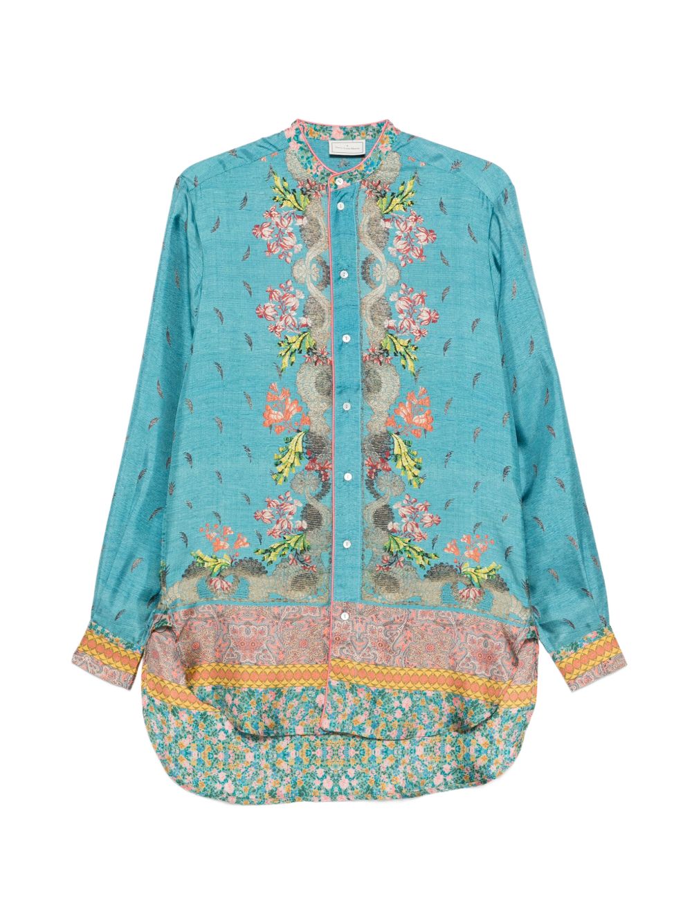 Pierre Louis Mascia Women's Printed Silk Shirt