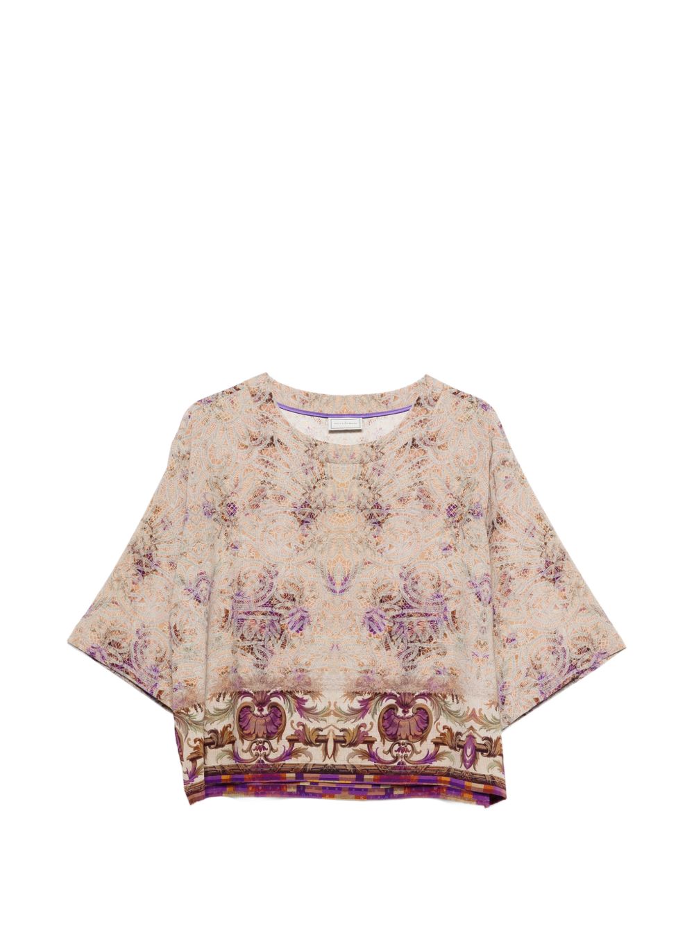 Pierre Louis Mascia Women's Printed Silk Blouse