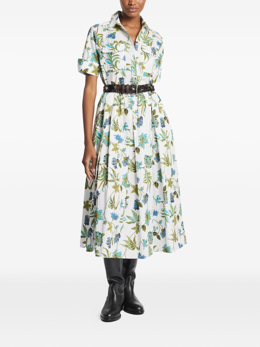 Fay Women's Printed Cotton Skirt