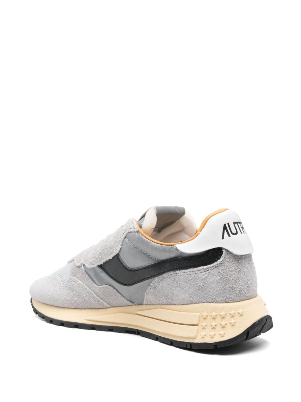 Autry Men's Reelwind Low Suede And Reflective Nylon Sneakers
