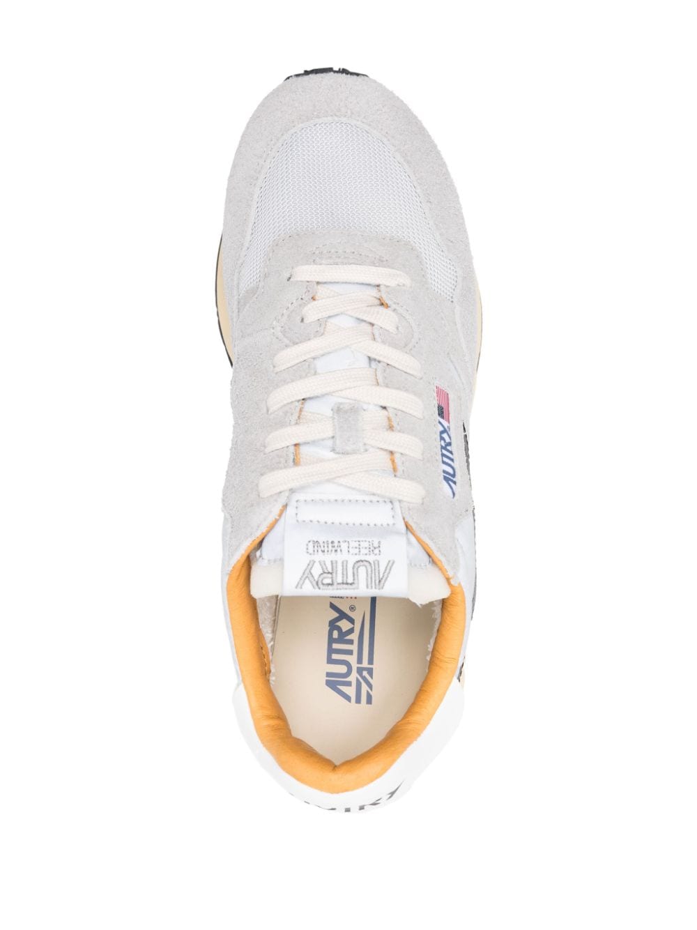 Autry Men's Reelwind Low Suede And Reflective Nylon Sneakers