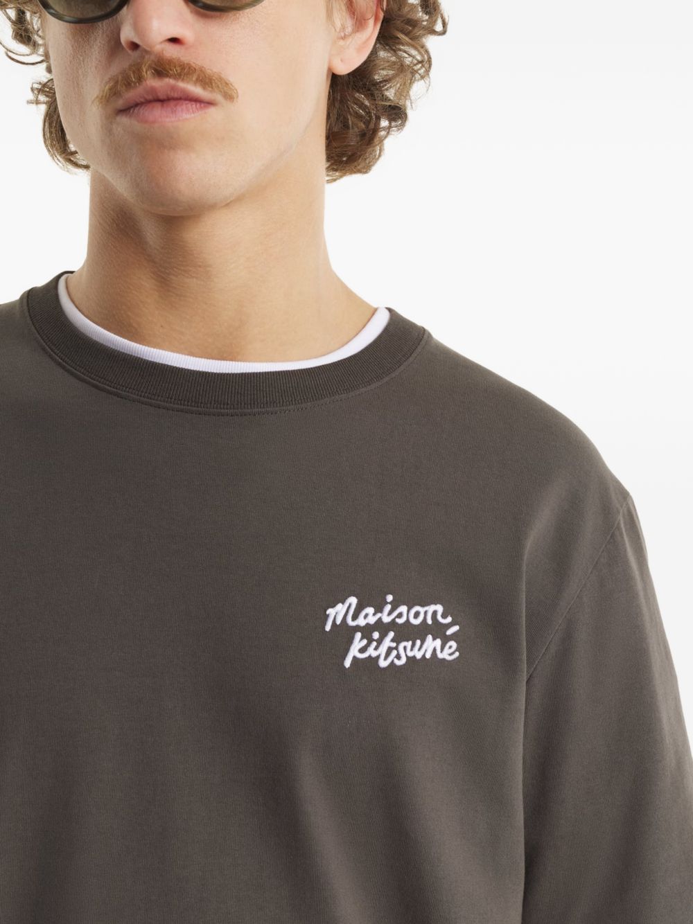 Maison Kitsuné Men's Handwriting Comfort T-Shirt