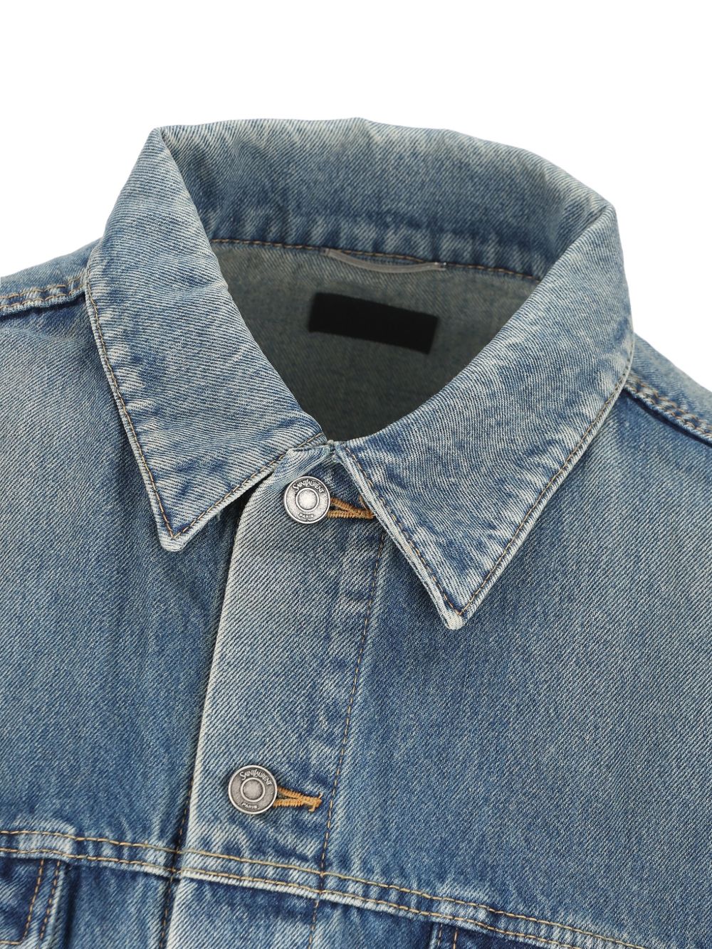 Saint Laurent Men's Denim Trucker Jacket