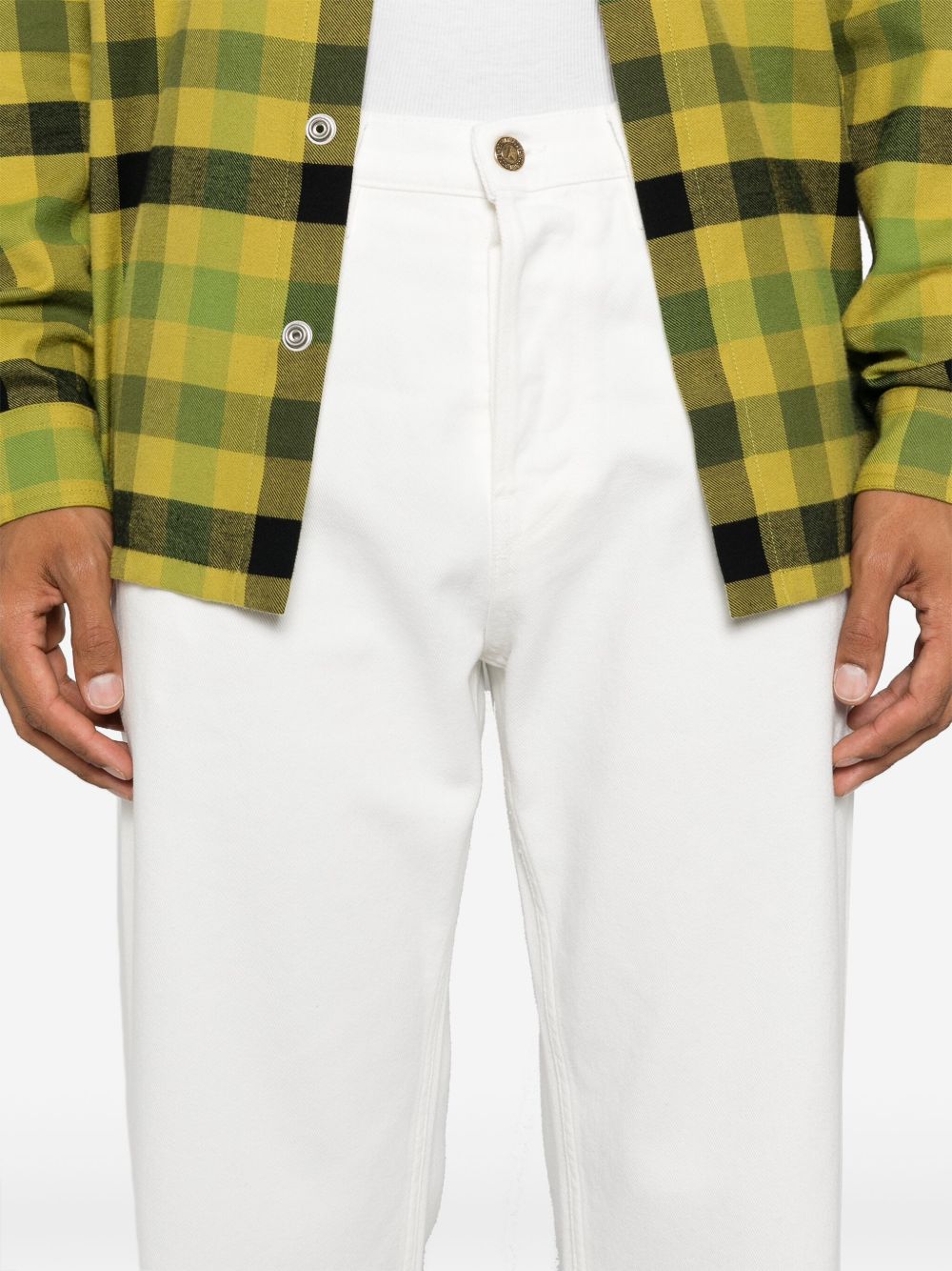 Golden Goose Men's Loose Fit Denim Jeans