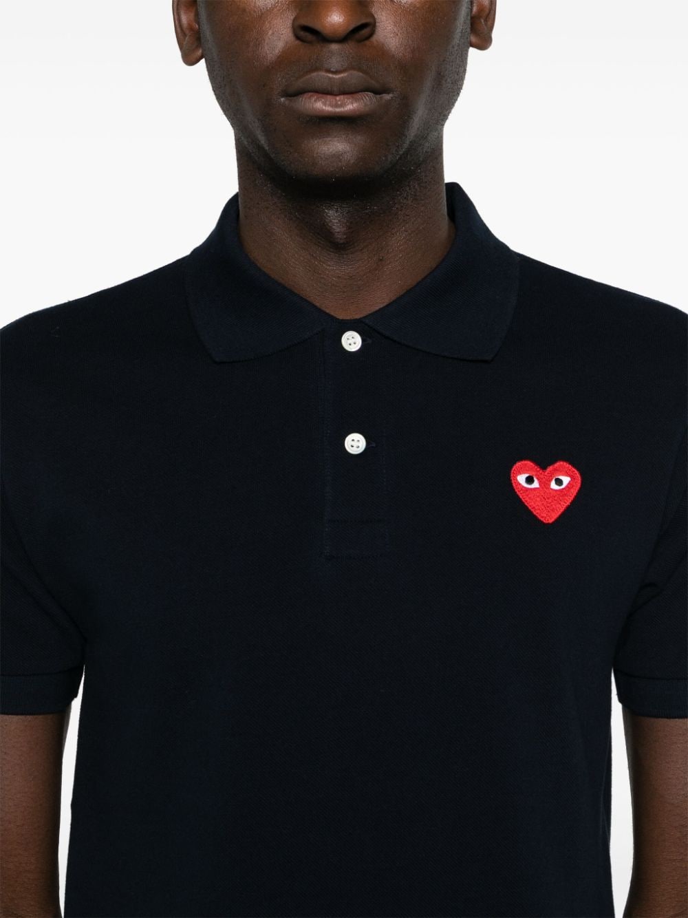 Comme Des Garã§Ons Cotton Polo Shirt