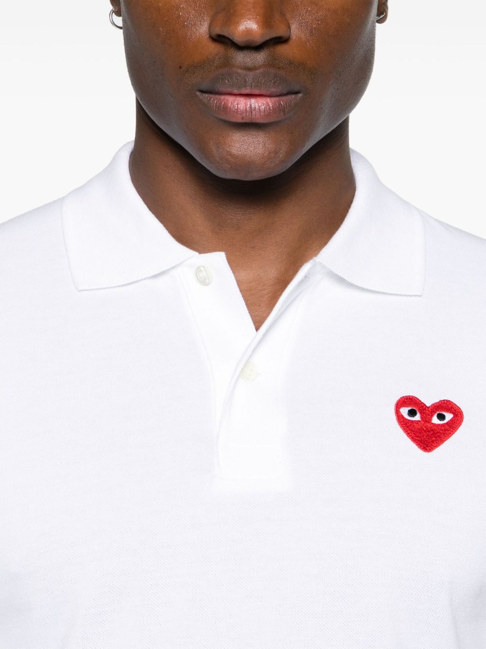 Comme Des Garã§Ons Cotton Polo Shirt