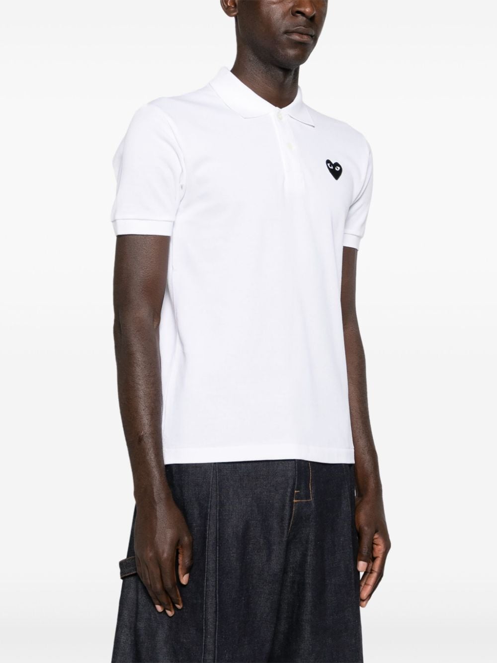 Comme Des Garã§Ons Cotton Polo Shirt