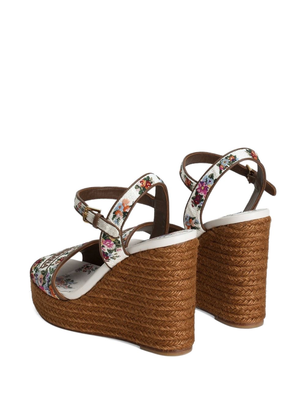 Dolce & Gabbana Women's Nappa Wedge With Thread Embroidery