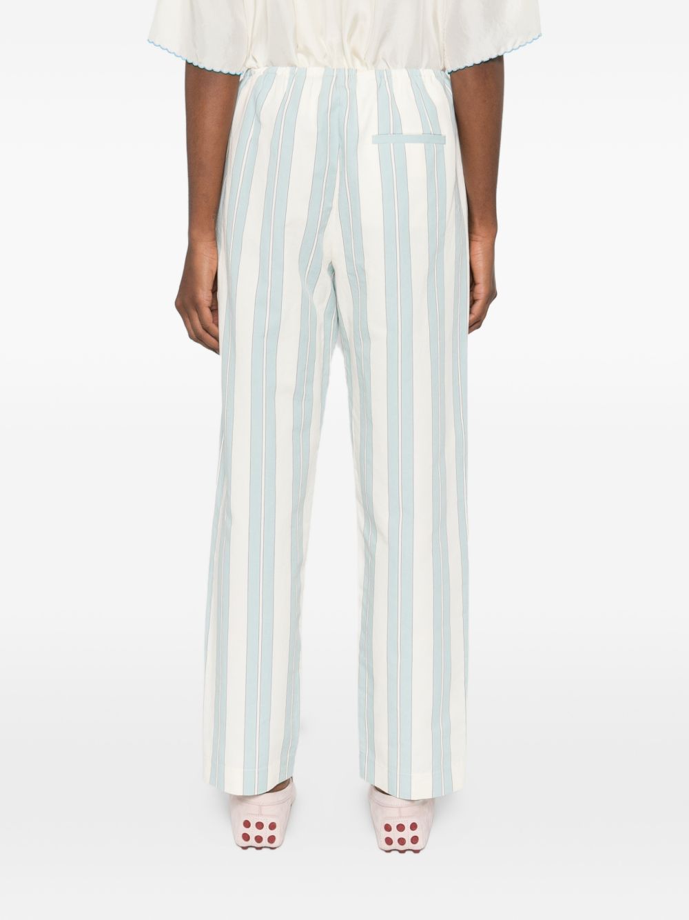 Forte Forte Women's Striped Drawstring Trousers