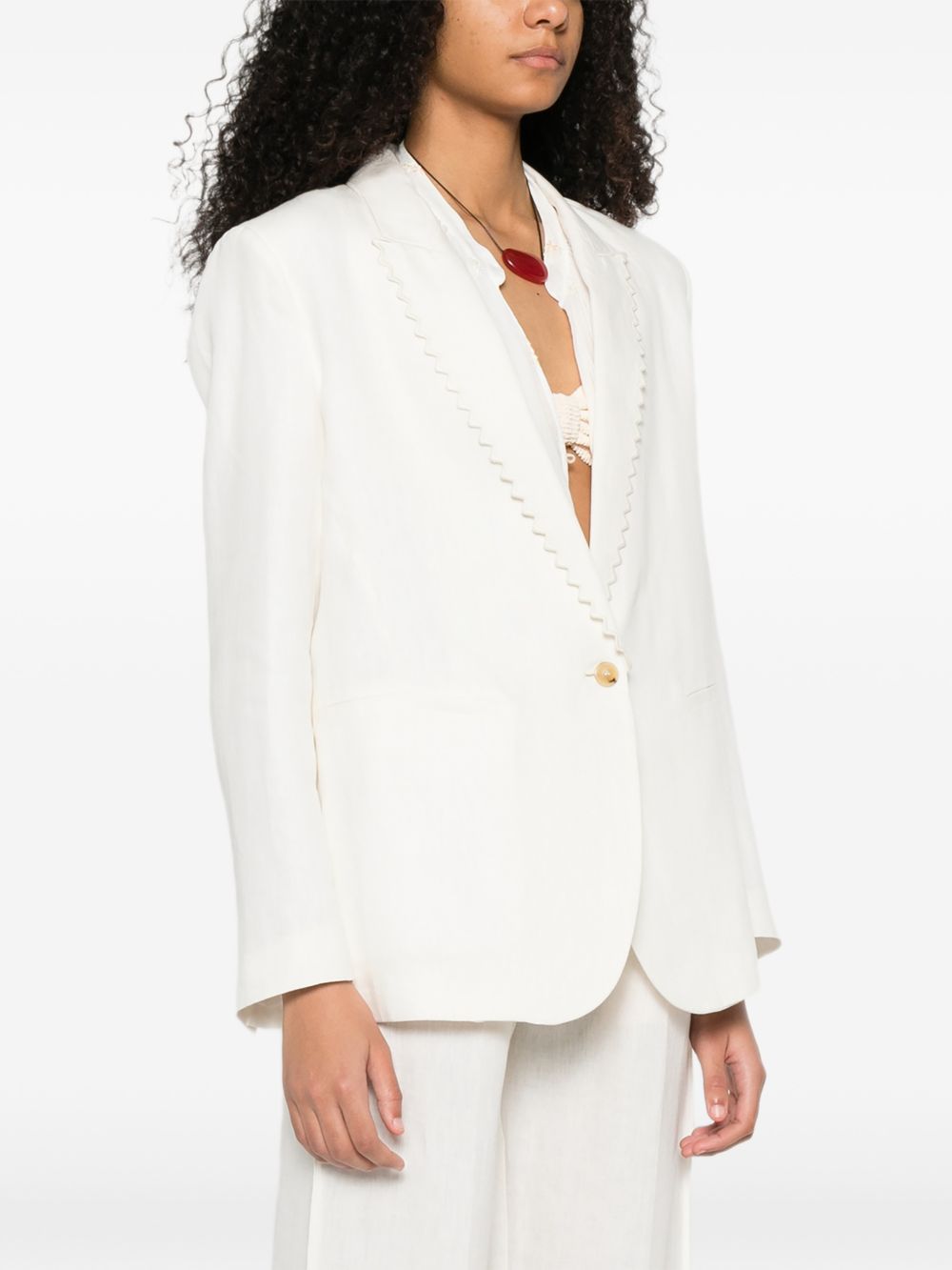 Forte Forte Women's Linen Single-Breasted Jacket