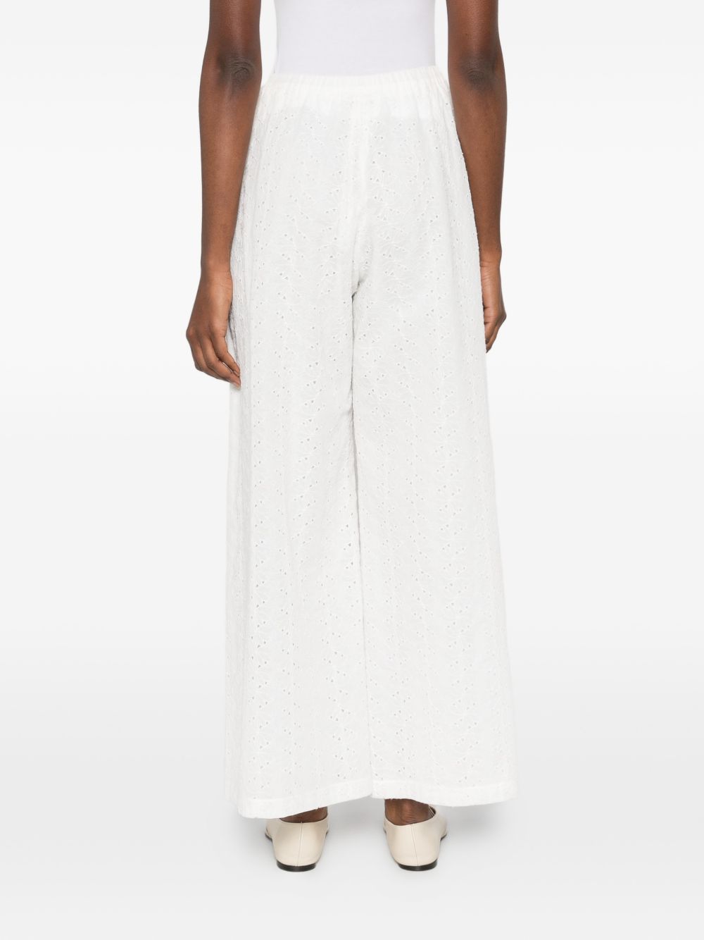 Forte Forte Women's Embroidered Cotton Trousers