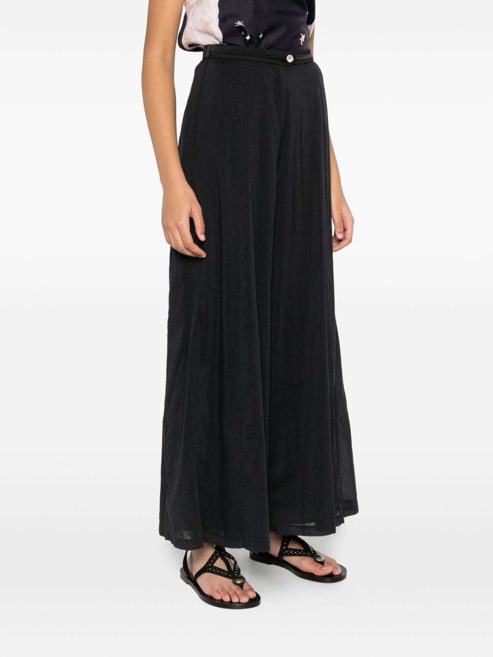 Forte Forte Women's Voile Cotton And Silk Trousers