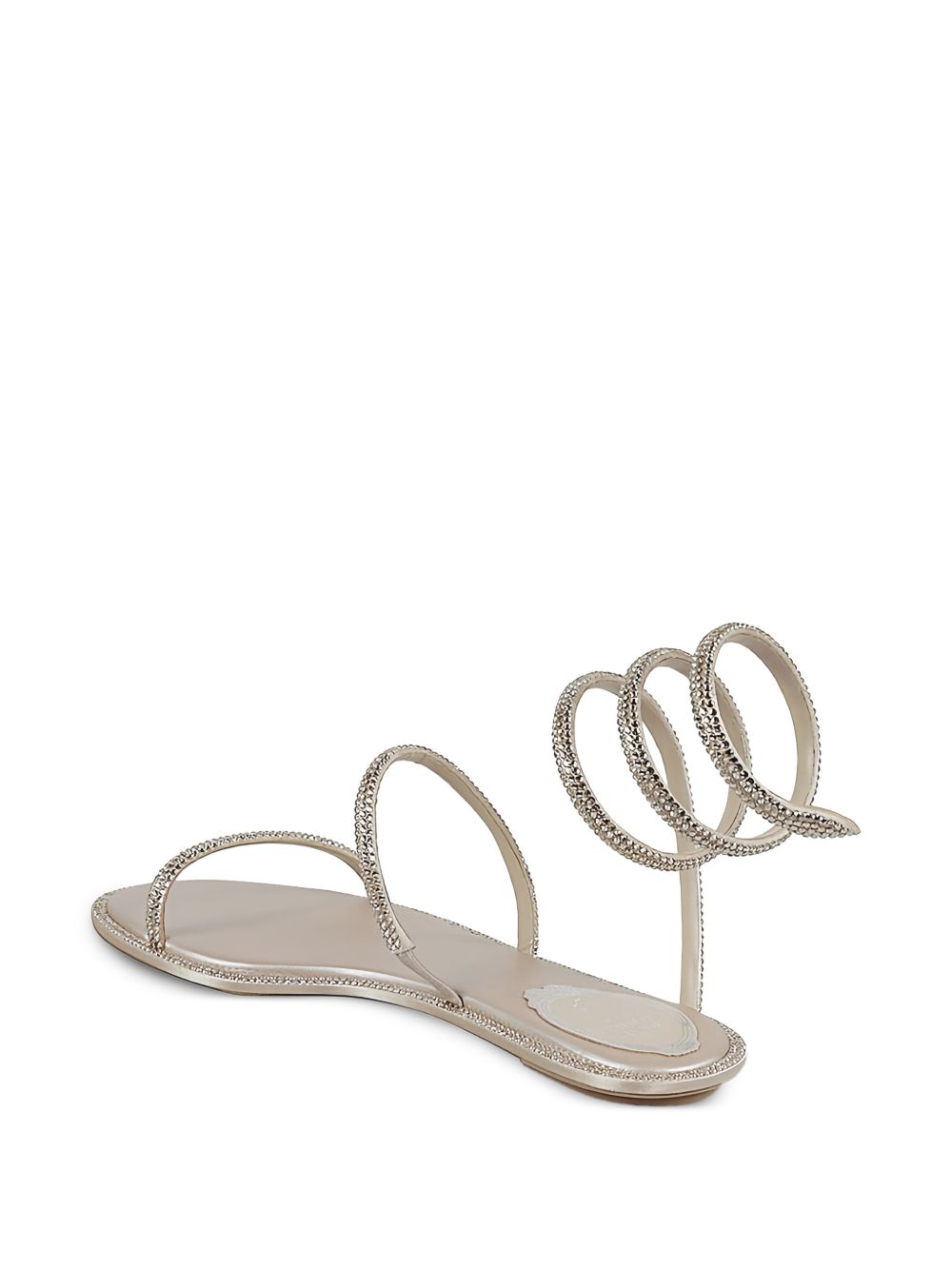 René Caovilla Women's Cleo Flat Sandals