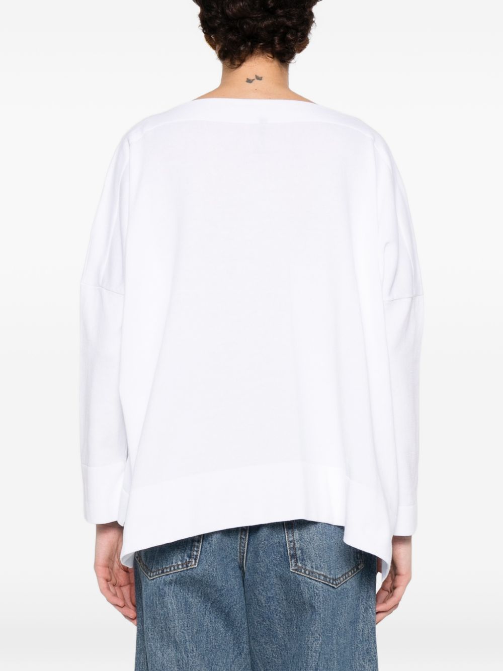 Daniela Gregis Women's Cotton Boat-Neck Sweater