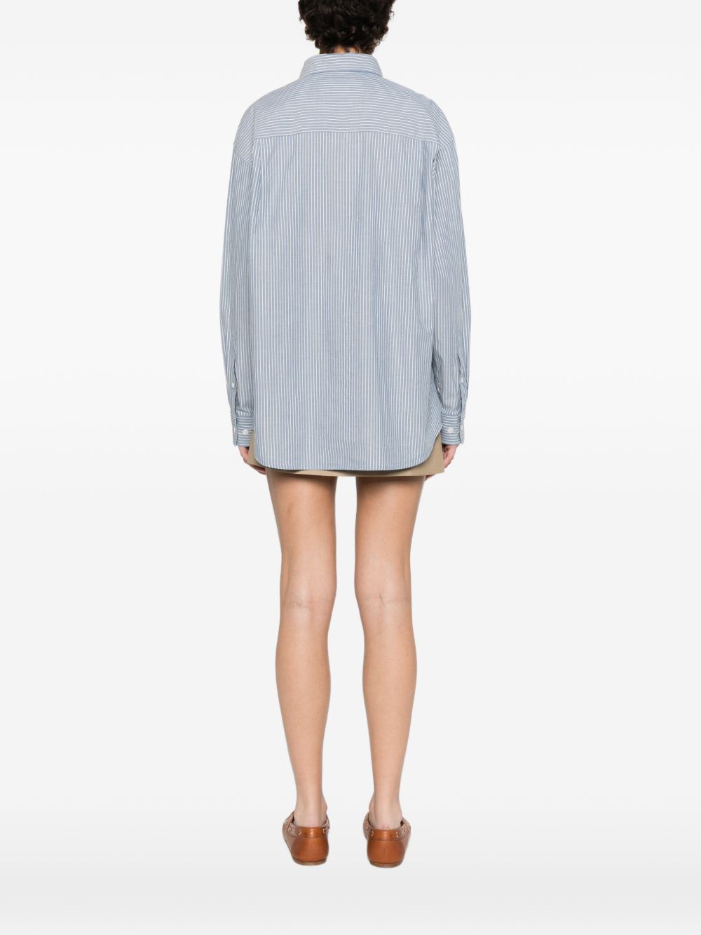 Dunst Women's Striped Cotton Shirt