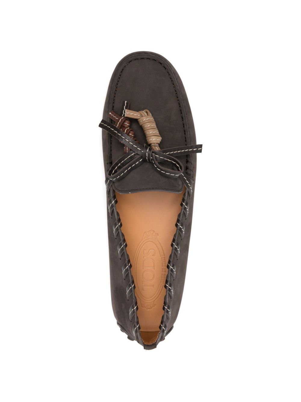 Tod's Women's Gommino Suede Leather Loafers