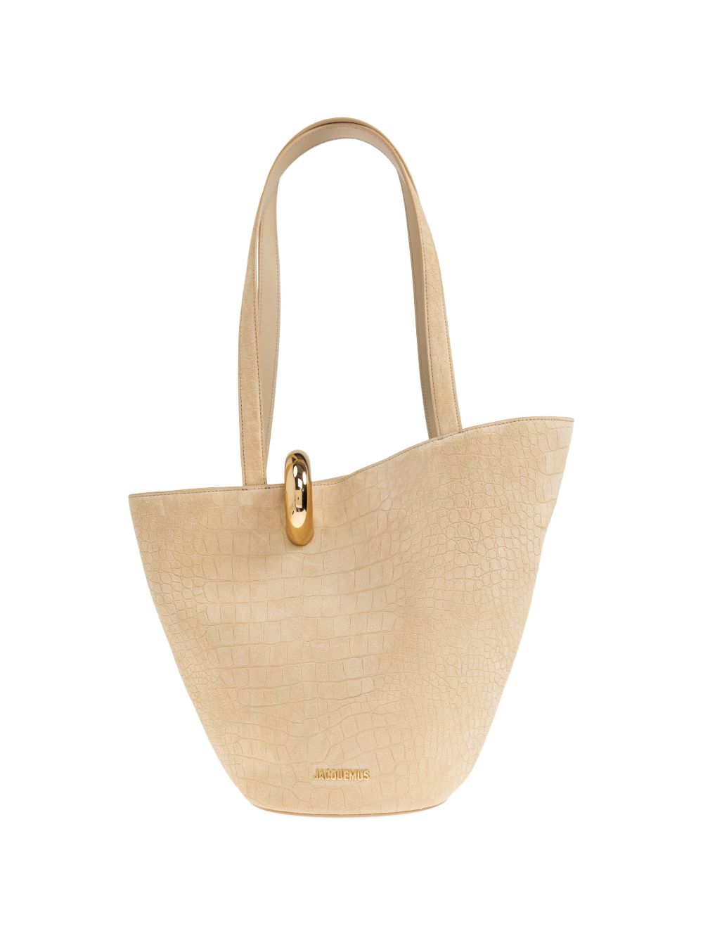 Jacquemus Women's Le Bambola Moyen Leather Bucket Bag