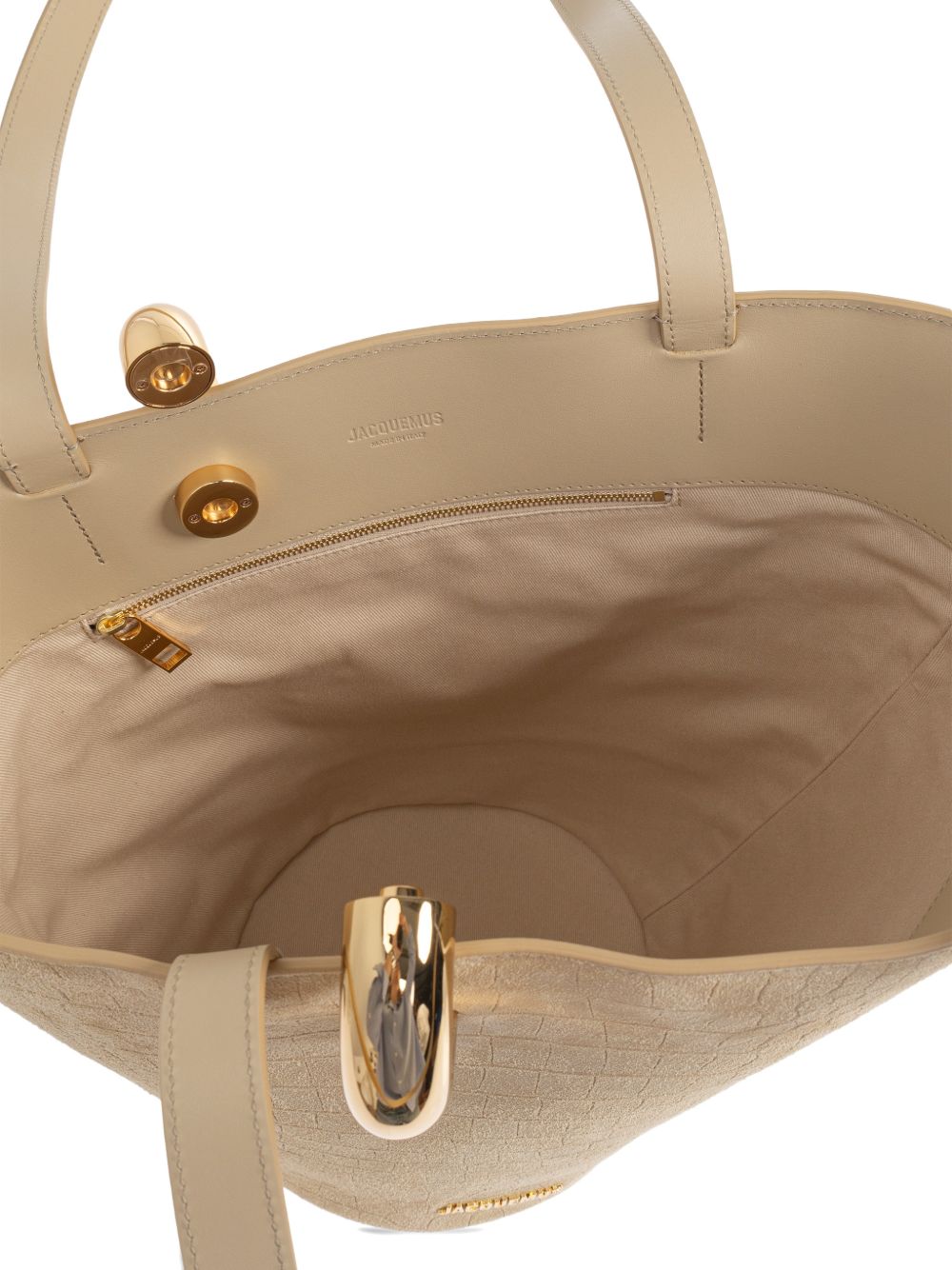 Jacquemus Women's Le Bambola Moyen Leather Bucket Bag