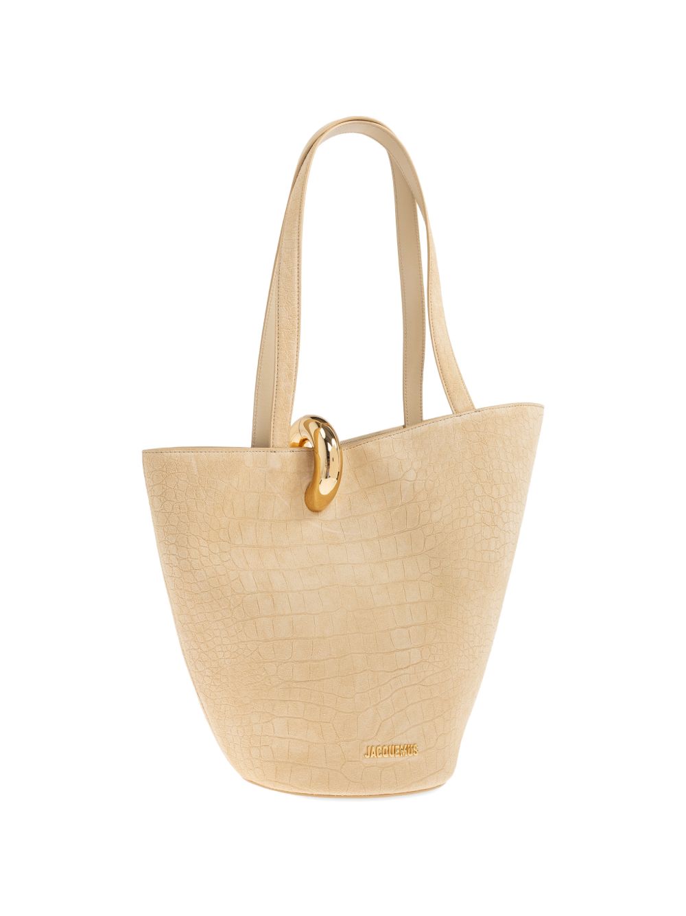 Jacquemus Women's Le Bambola Moyen Leather Bucket Bag