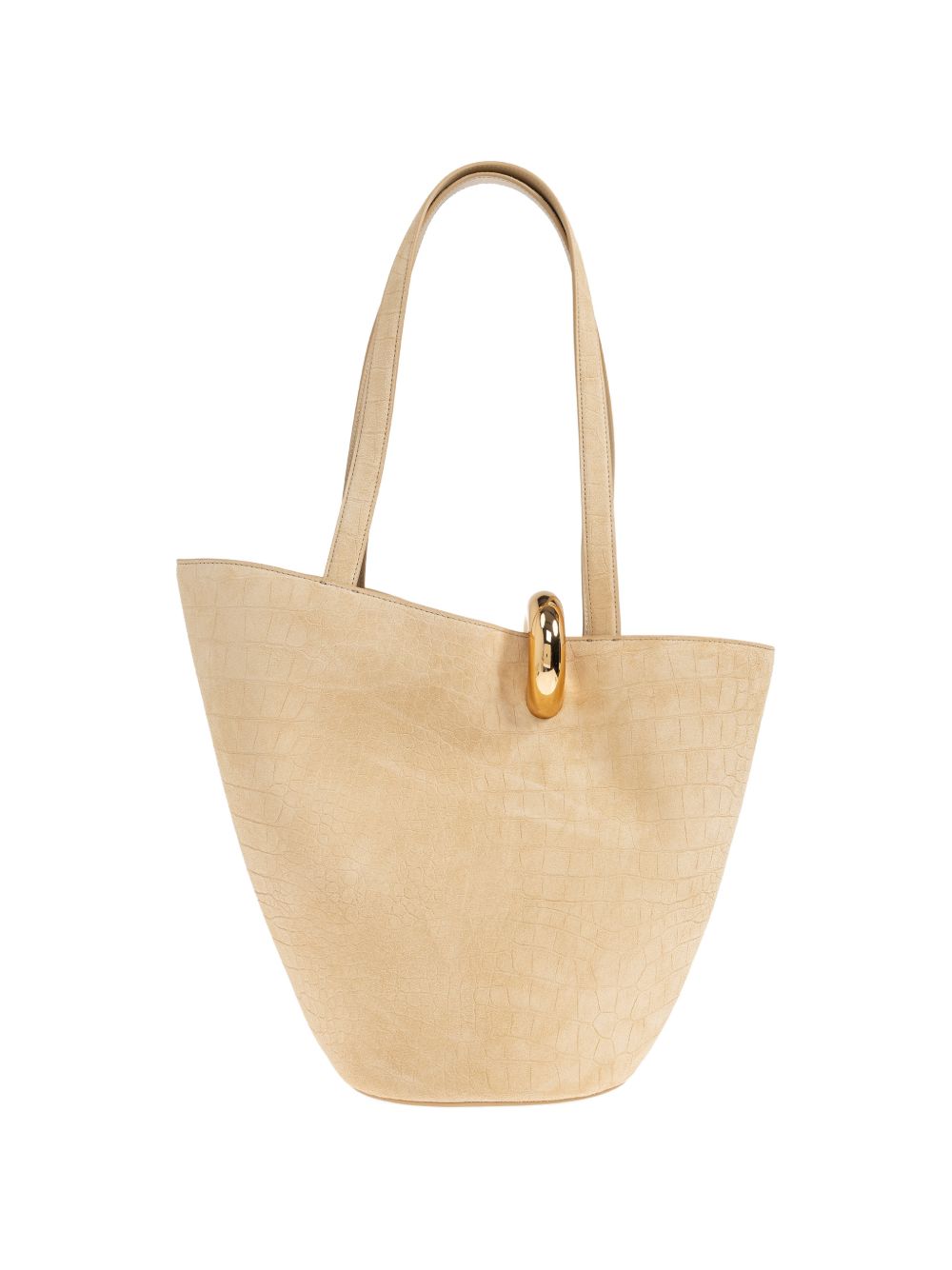 Jacquemus Women's Le Bambola Moyen Leather Bucket Bag