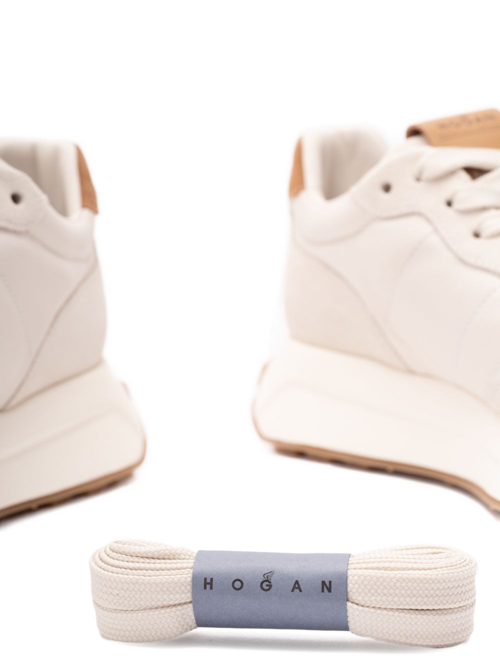 Hogan Women's H641 Leather Sneakers.