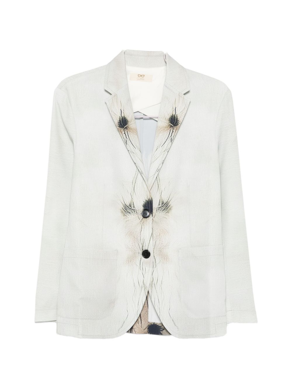 Sissiottostyle Women's Printed Single-Breasted Blazer Jacket