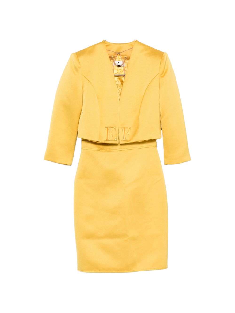 Elisabetta Franchi Women's V-Neck Midi Dress