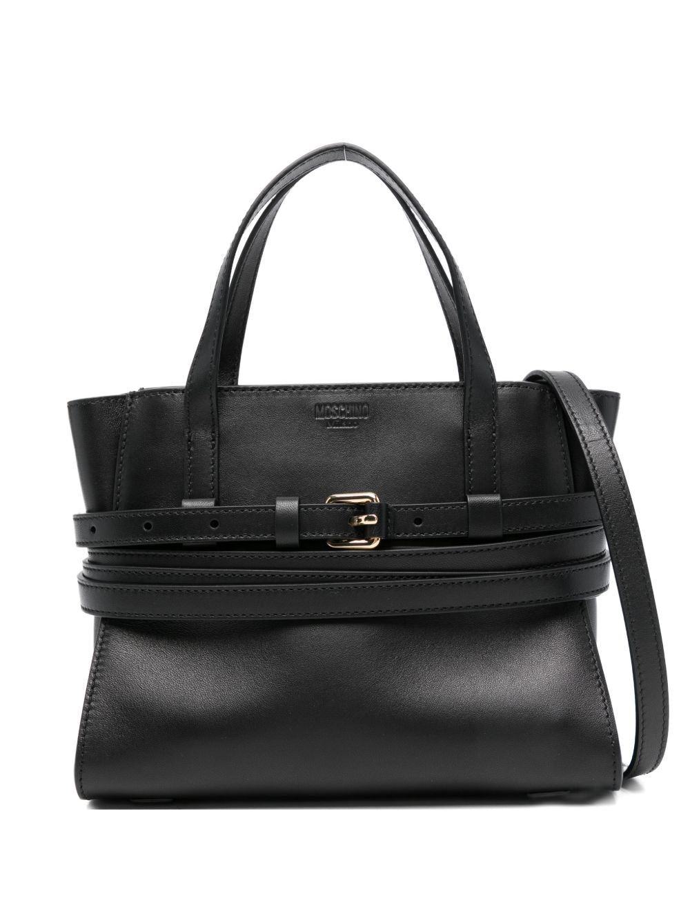 Moschino Women's Tie Me Small Leather Handbag