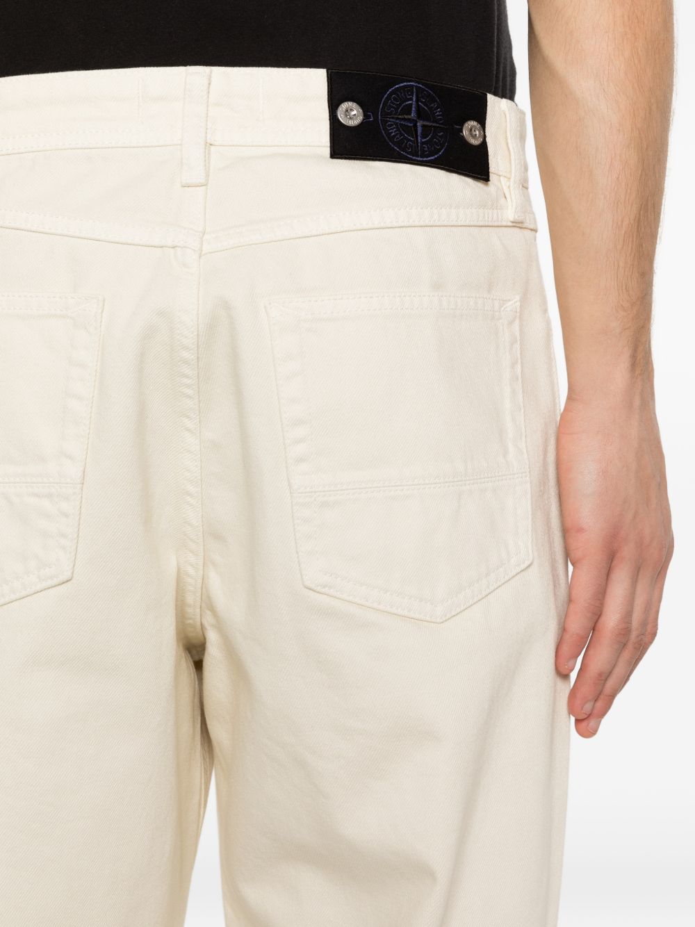 Stone Island Men's Denim Cotton Jeans