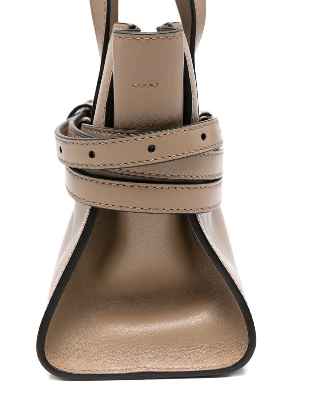 Moschino Women's Tie Me Small Leather Handbag