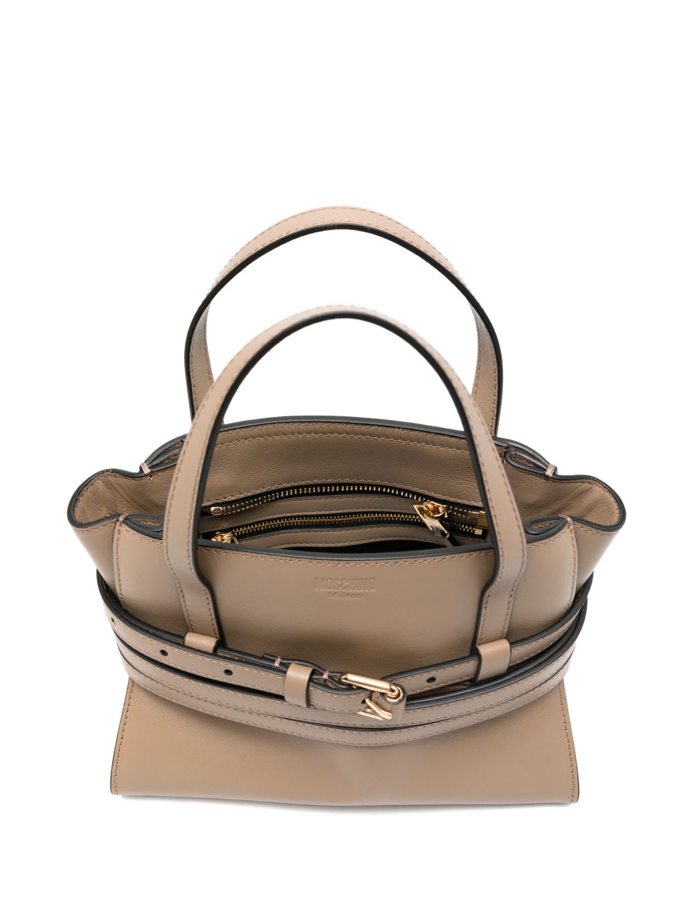 Moschino Women's Tie Me Small Leather Handbag