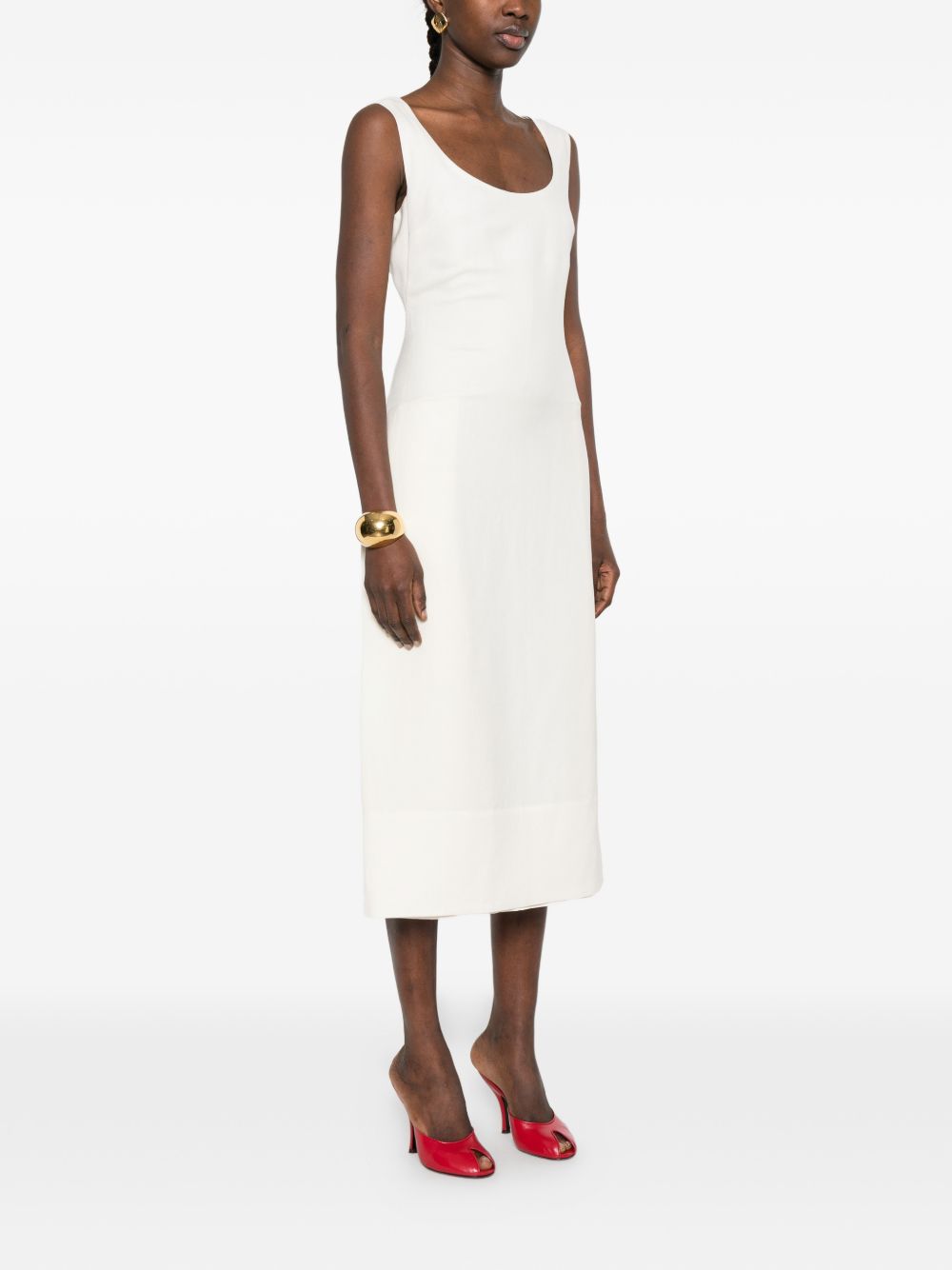 Jacquemus Women's La Robe Tablier Long Dress