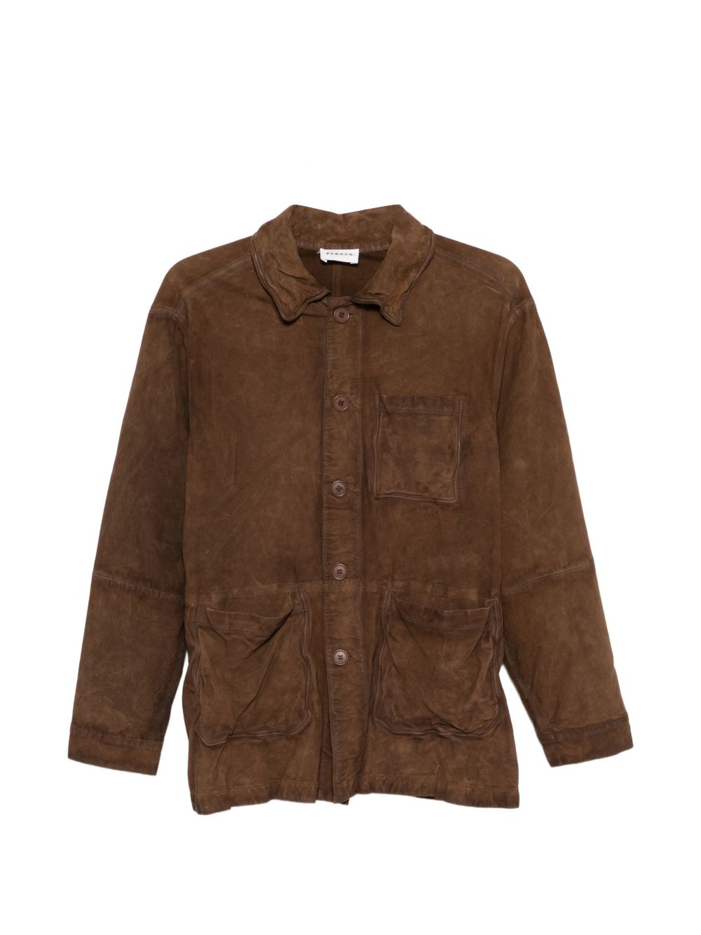 P.A.R.O.S.H. Suede Leather Jacket
