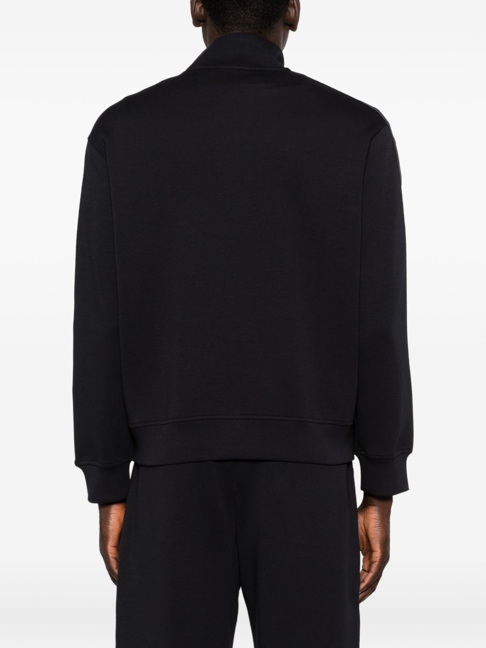 Emporio Armani Men's Cotton Zipped Sweatshirt