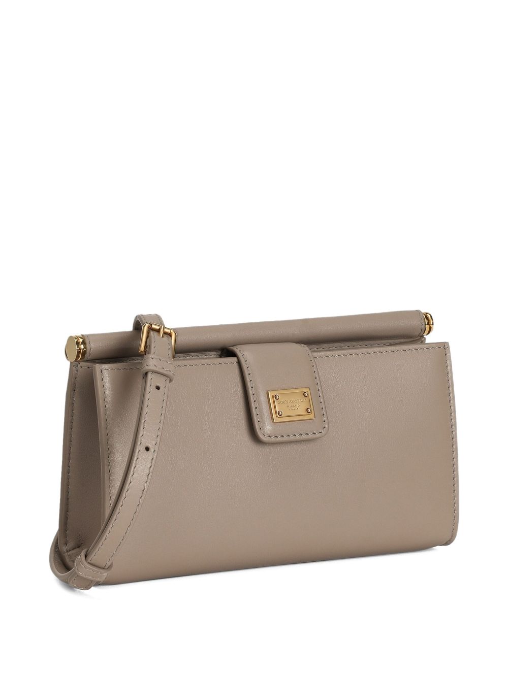 Dolce & Gabbana Women's Phone Bag In Plongé Calfskin