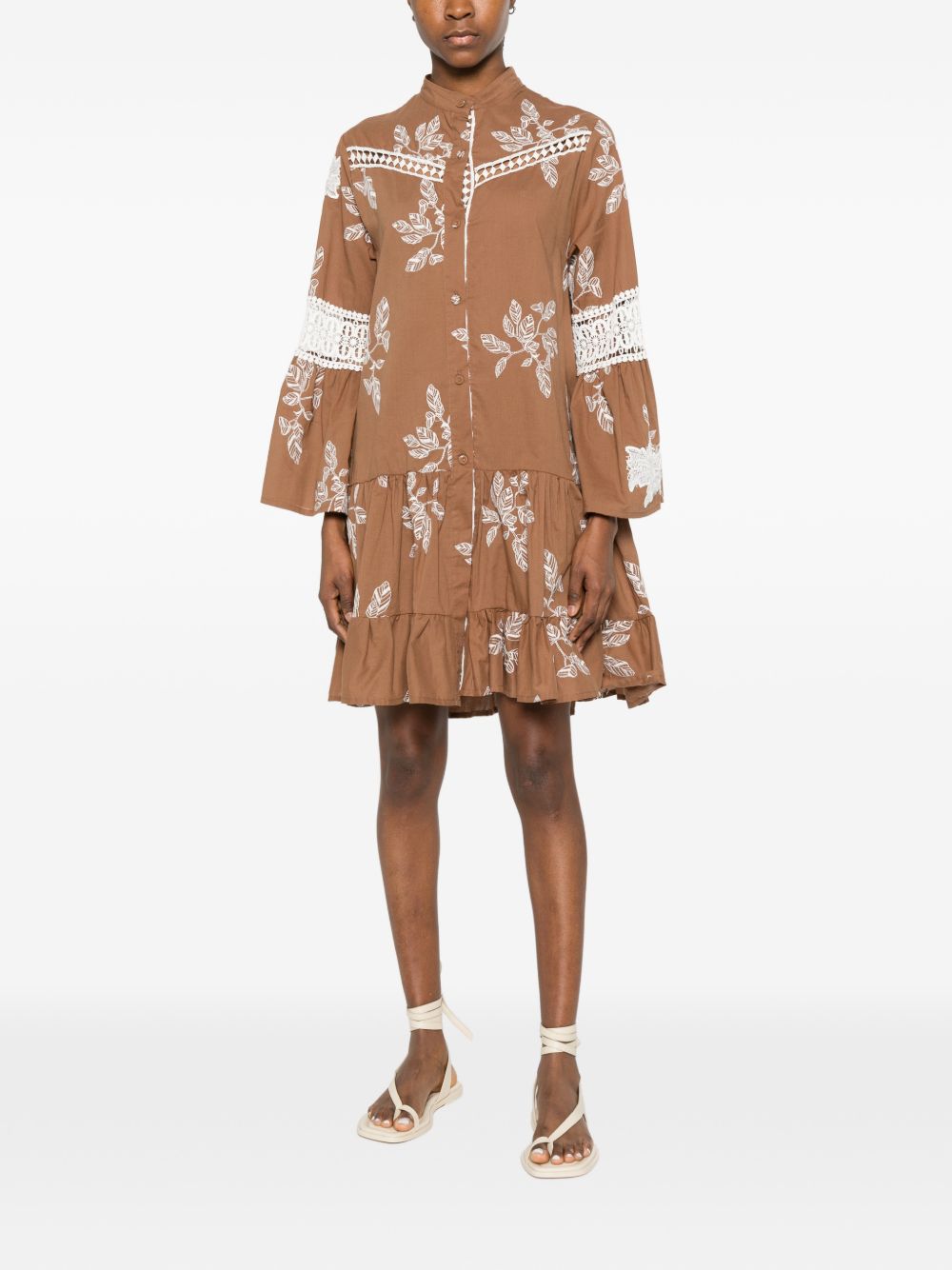 Bye Women's Printed Cotton Dress