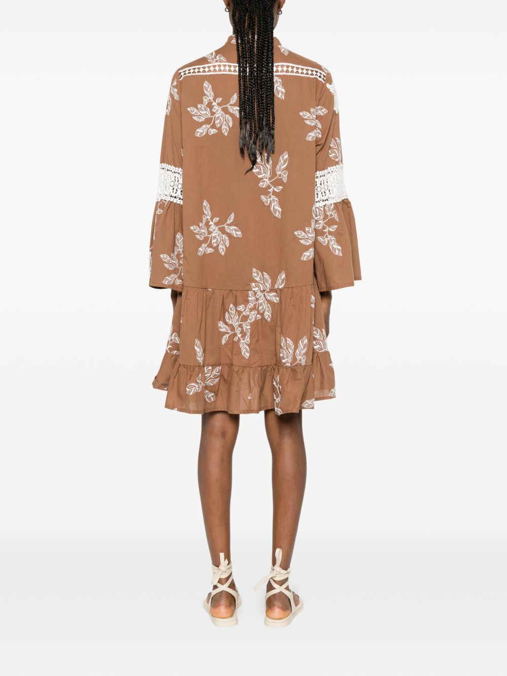 Bye Women's Printed Cotton Dress