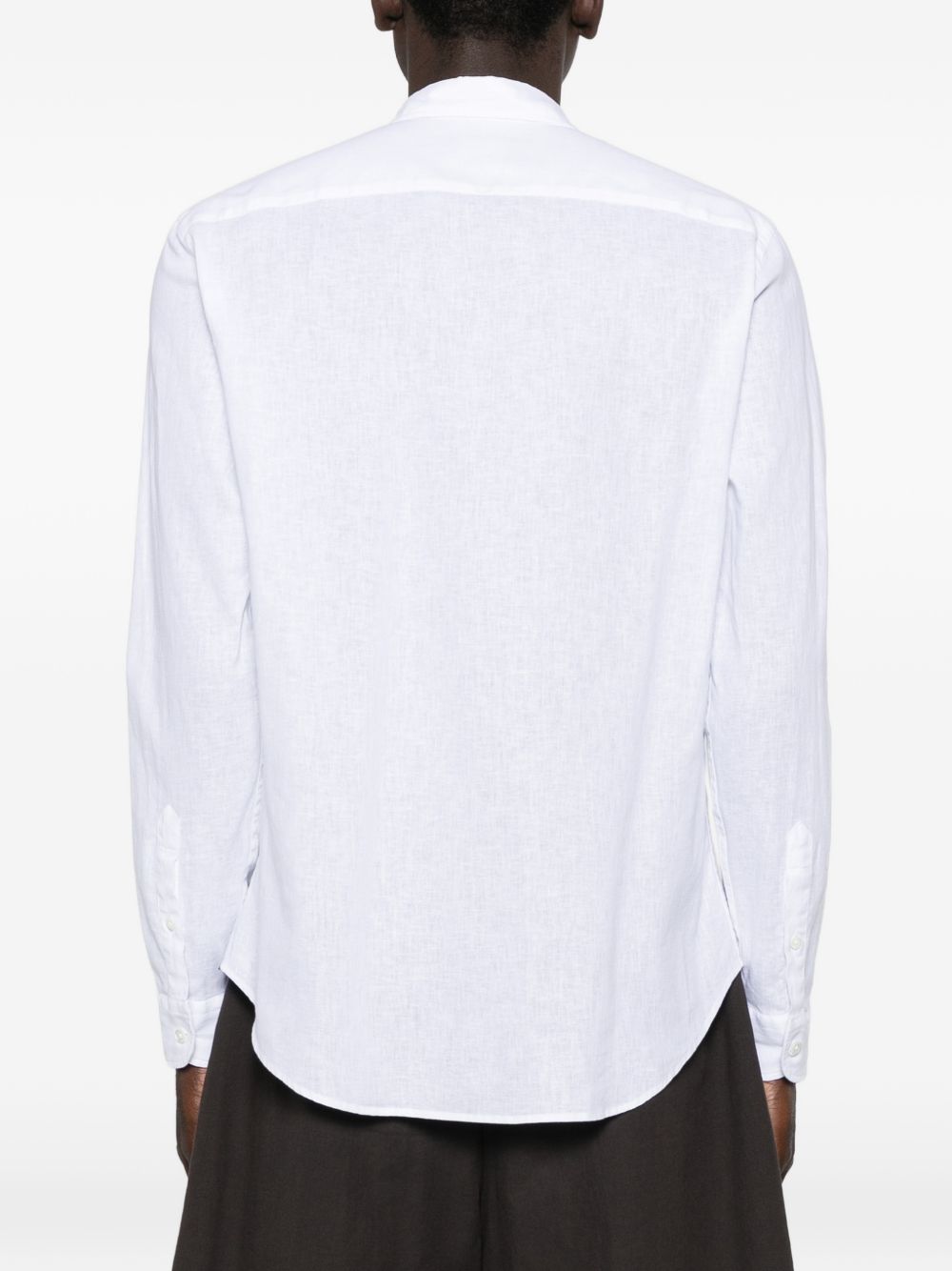 Emporio Armani Men's Linen Blend Shirt