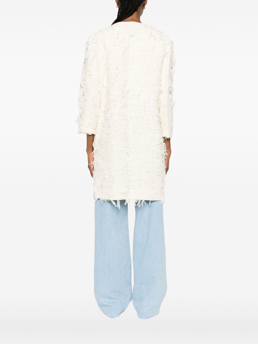 Bye Women's Cotton Blend Caban Coat