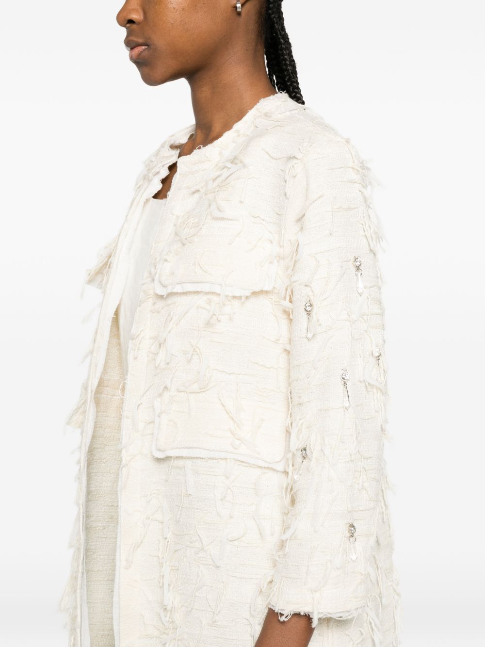 Bye Women's Cotton Blend Caban Coat