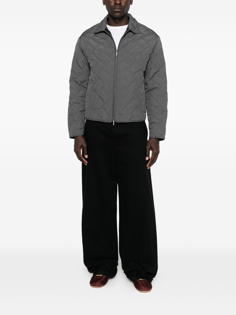 Emporio Armani Men's Quilted Blouson Jacket