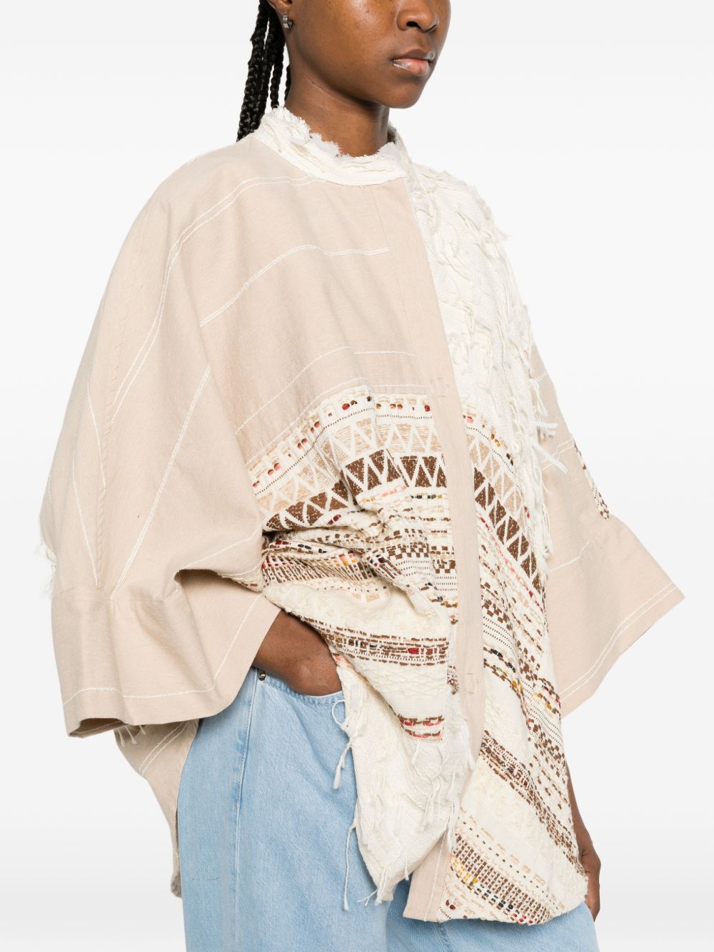 Bye Women's Cotton Blend Caban Coat