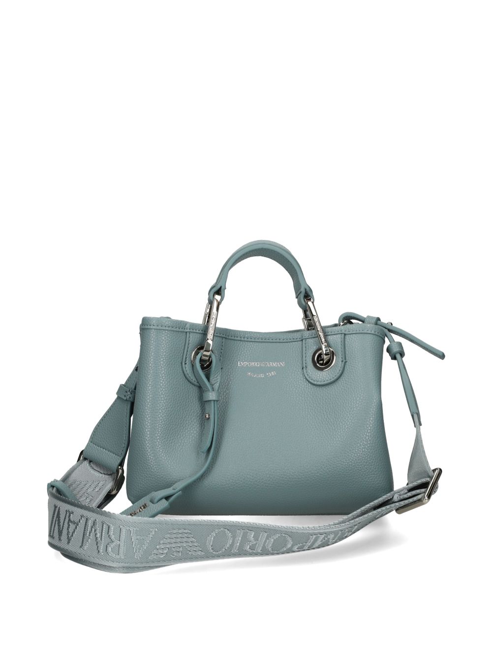 Emporio Armani Women's Small Myea Shopper Bag With Deer Print