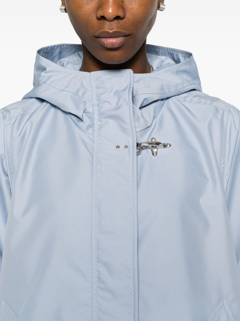 Fay Women's Short Hooded Parka Coat