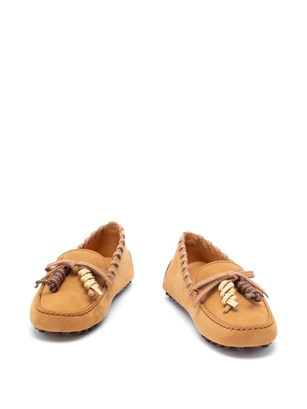 Tod's Women's Gommino Suede Leather Loafers