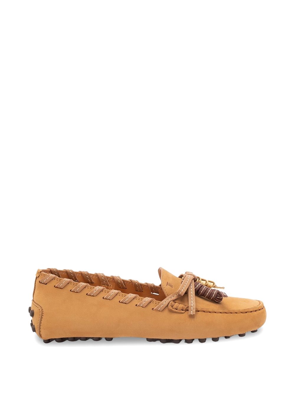 Tod's Women's Gommino Suede Leather Loafers