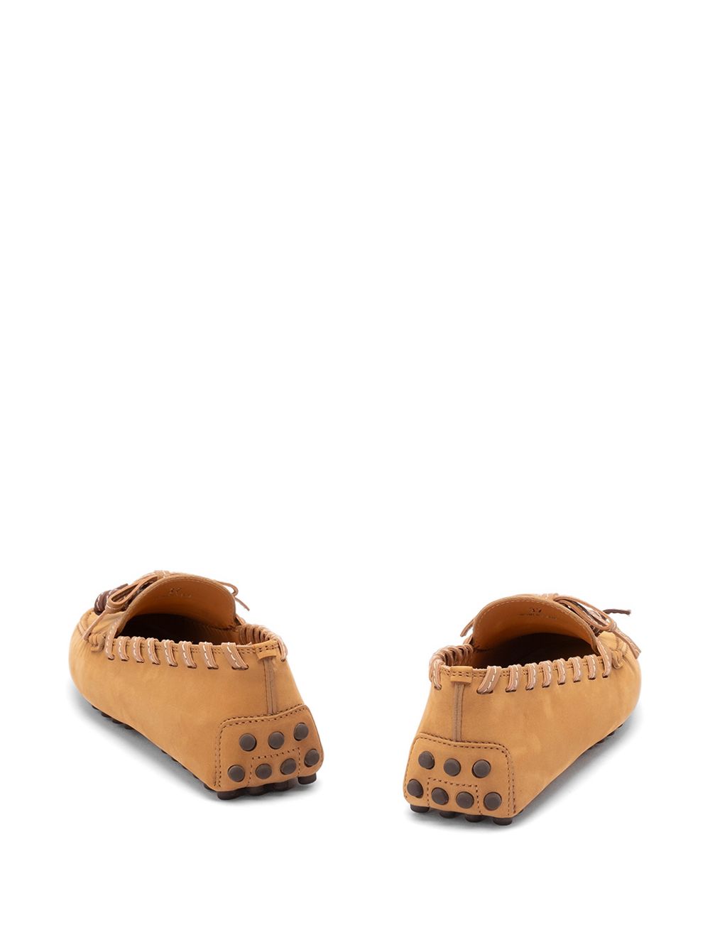 Tod's Women's Gommino Suede Leather Loafers