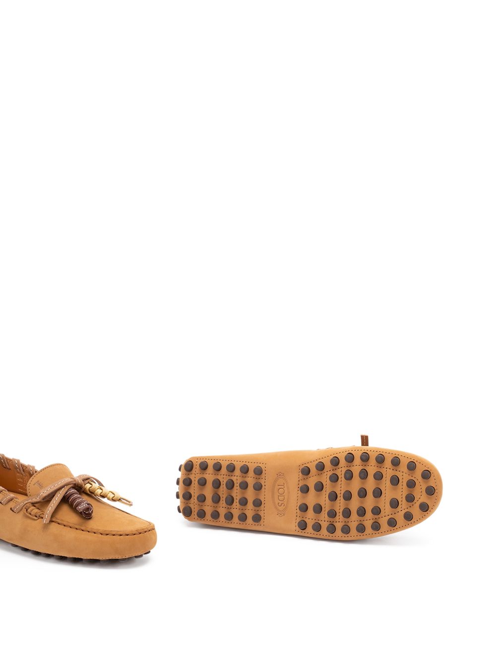 Tod's Women's Gommino Suede Leather Loafers