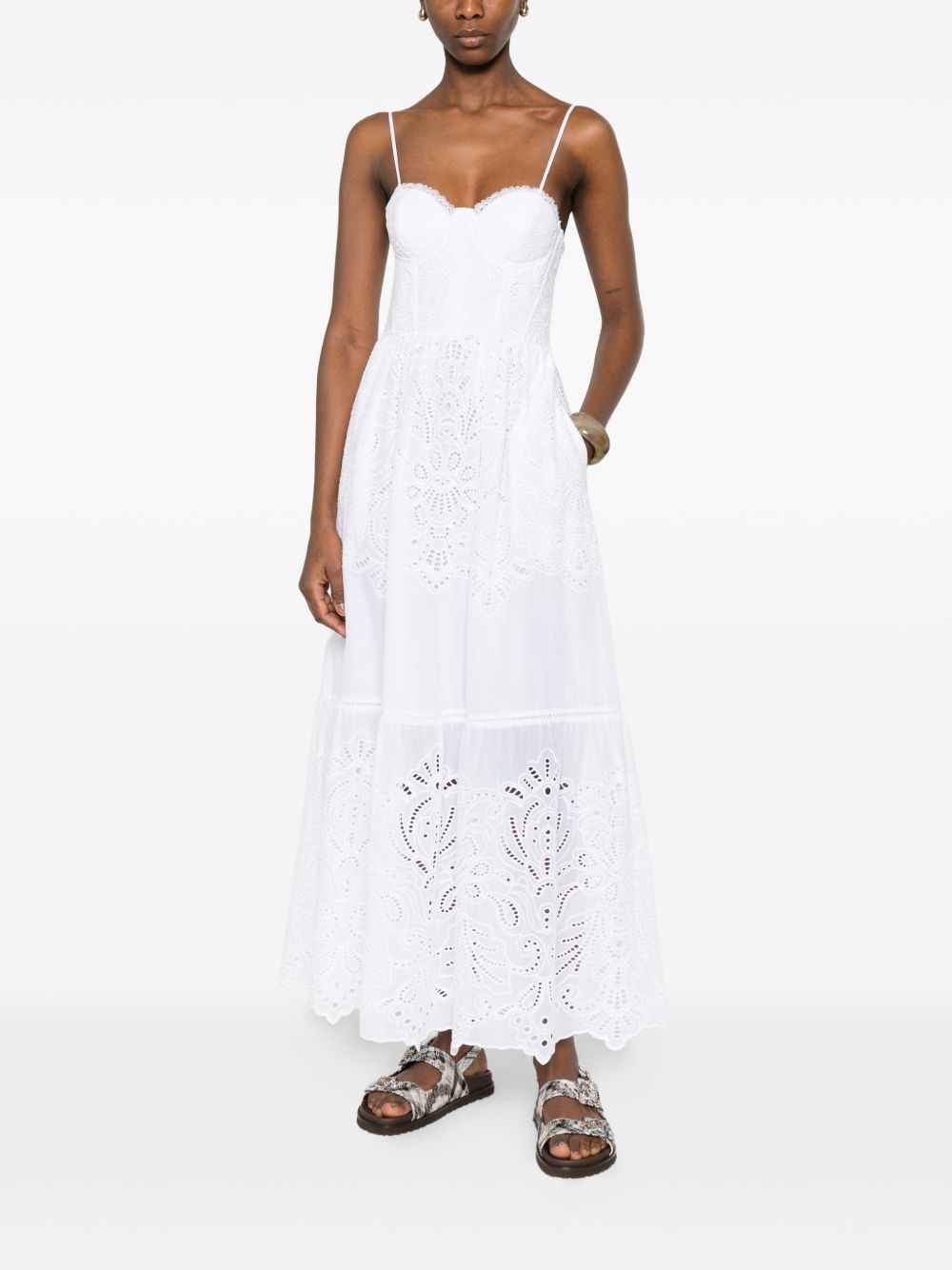 Ermanno Firenze Women's Cotton Maxi Dress